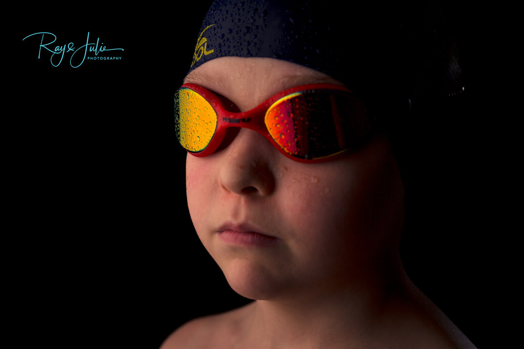 Swimming - Goggles - portrait - photography