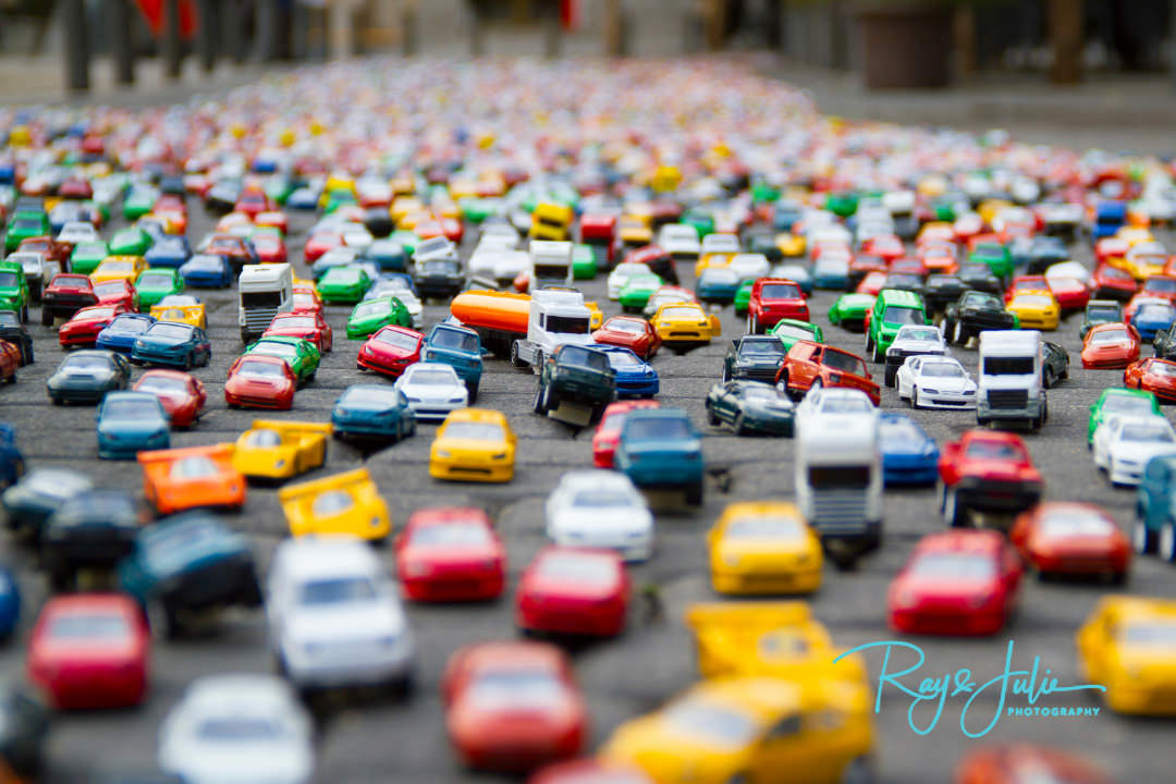 Toy traffic jam